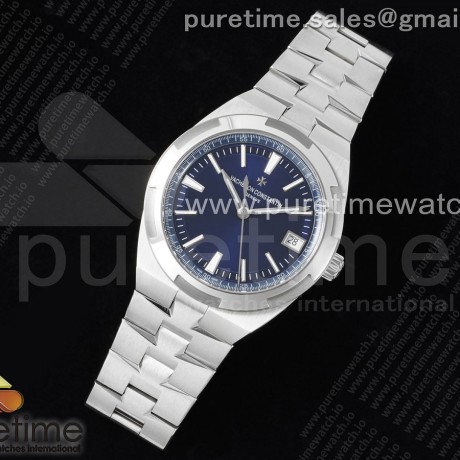 ZF공장 바쉐론콘스탄틴 오버시즈 4500V 스틸 블루다이얼 브레이슬릿 Overseas 4500V SS ZF 1:1 Best Edition Blue Dial on SS Bracelet A5100