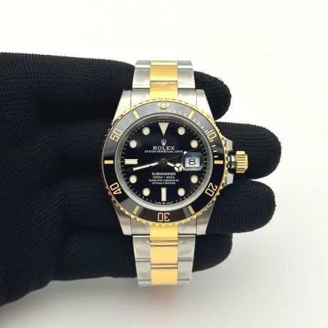 VS공장 롤렉스 서브마리너 41 신형 옐로우골드콤비 흑콤 브레이슬릿 Submariner 126613 LN SSYG Black Ceramic 904L Steel  11 Best Edition VS3235