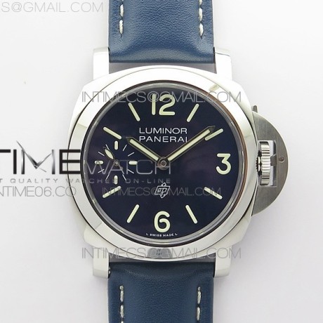 HW공장 파네라이 루미노르 PAM1085 Blue Mare PAM 1085 HWF Factory on Blue Lether Strap Aisan 6497-2