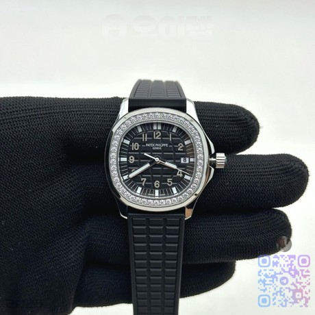 PP공장 파텍필립 아쿠아넛 블랙텍스쳐다이얼 러버스트랩 Aquanaut 5067A SS Black Textured Dial on Black Rubber Strap AE23 PPF공장