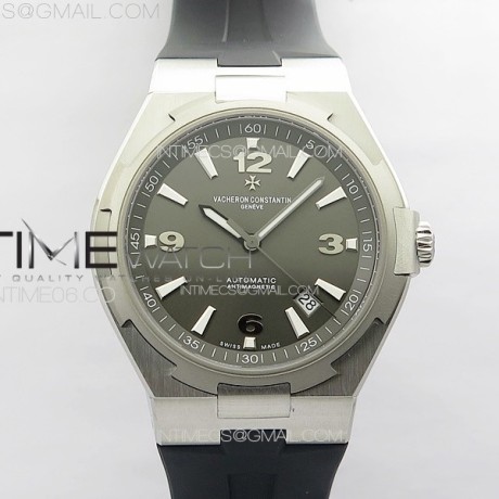 PP공장 바쉐론 콘스탄틴 오버시즈 47040 그레이다이얼 러버스트랩 Overseas 47040 SS PPF 1:1 Best Edition Gray dial on Black Rubber Strap A1226 PPF공장