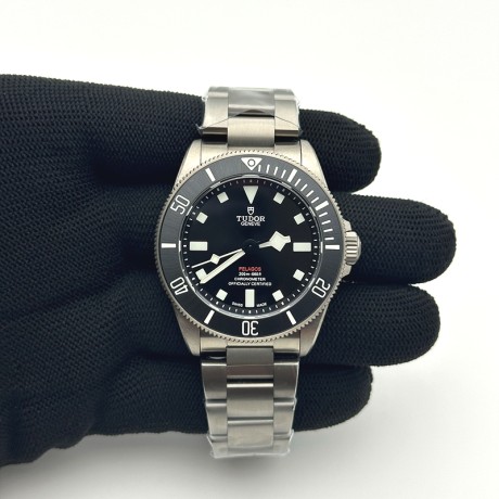 ZF공장 튜더 펠라고스 39 블랙다이얼 티타늄 브레이슬릿 2824 Pelagos 39mm Titanium ZF 1:1 Best Edition Black Dial on Titanium Bracelet A2824