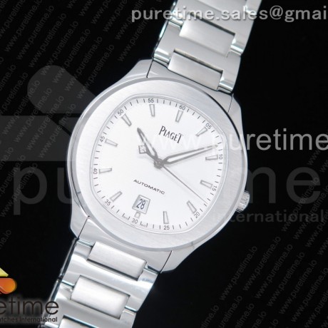 MK공장 피아제 폴로 42MM 스틸 화이트다이얼 브레이슬릿 Piaget Polo S 42mm SS White Textured Dial on SS Bracelet A1110P