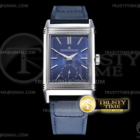 MG공장 예거 리베르소 듀오페이스 블루가죽스트랩 Reverso Tribute Small Seconds SS/LE Blue MGF A854A