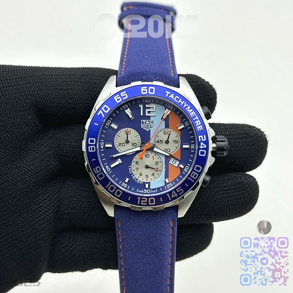 XT공장 F1 블루다이얼 쿼츠 Tag F1 Chrono SS/LE Blue XTF Swiss Qtz