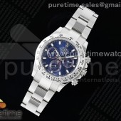 BT공장 롤렉스 스틸 데이토나 블루다이얼 레드포인트 브레이슬릿 Daytona 116509 BTF 1:1 Best Edition 904L SS Case and Bracelet Blue Dial SA4130
