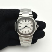 DD공장 파텍필립 노틸러스 5711 스틸 화이트다이얼 브레이슬릿 Nautilus 5711 DDF 1:1 Best Edition White Dial on SS Bracelet DD330 Super Clone