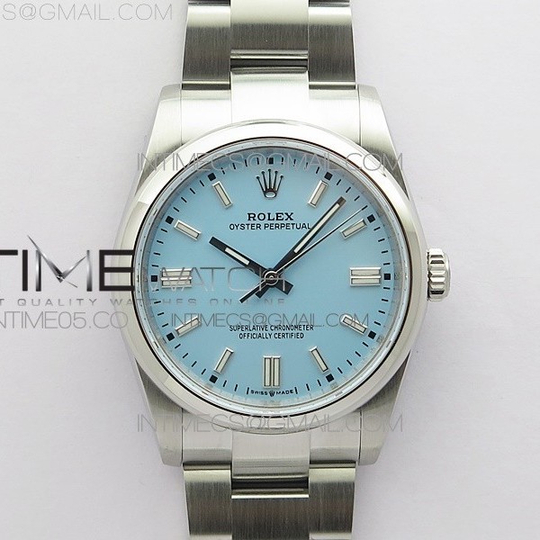 BP공장 롤렉스 오이스터퍼페츄얼 36미리 티파니블루다이얼 2813 Oyster Perpetual 36mm 126000 BP Best Edition Tiffany Blue Dial on SS Bracelet