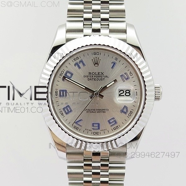 BP공장 롤렉스 데이저스트2 스틸 실버다이얼 숫자인덱스 Rolex DateJust2 SS&Silver Dial Number Index 신형브레스렛