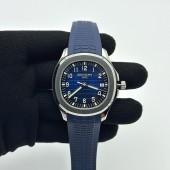 3K공장 파텍필립 아쿠아넛 5168 스틸 블루다이얼 러버스트랩 Aquanaut Ref.5168 SS/RU Blue/Num 3KF V3 Asia 330