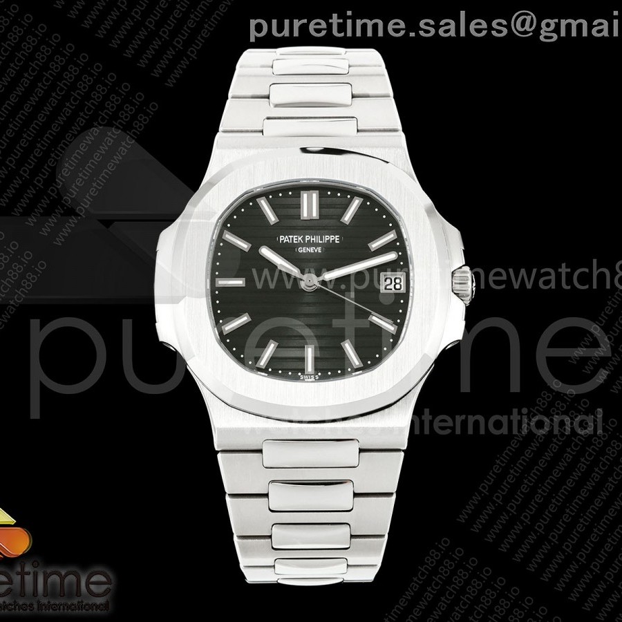 DD공장 파텍필립 노틸러스 5711 스틸 그린다이얼 브레이슬릿 Nautilus 5711 DDF 1:1 Best Edition Green Dial on SS Bracelet DD330 Super Clone