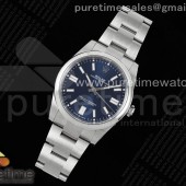 CLEAN공장 롤렉스 오이스터퍼페츄얼 41 블루다이얼 브레이슬릿 클린공장Oyster Perpetual 124300 41mm Clean 1:1 Best Edition 904L Steel Blue Dial VR3230