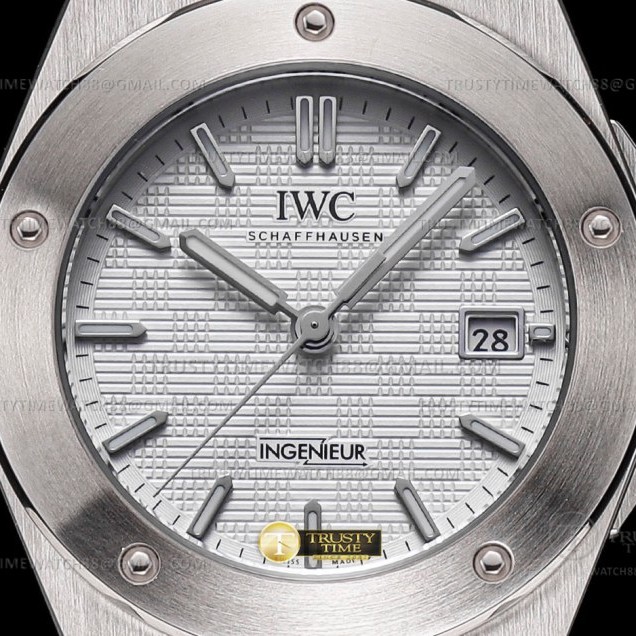 GH공장 IWC 인제니어 실버다이얼 브레이슬릿 IWC0555A - Ingenieur Auto SS/SS Silver GHF MY9015