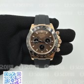 BT공장 롤렉스 세라믹 데이토나 로즈골드금통 브라운다이얼 러버스트랩 초코 Daytona 116515 BTF 1:1 Best Edition Brown Dial on Oysterflex Rubber Strap SA4130 V2