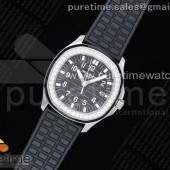 PP공장 파텍필립 아쿠아넛 블랙텍스쳐다이얼 러버스트랩 Aquanaut 5067A SS Black Textured Dial on Black Rubber Strap AE23 PPF공장