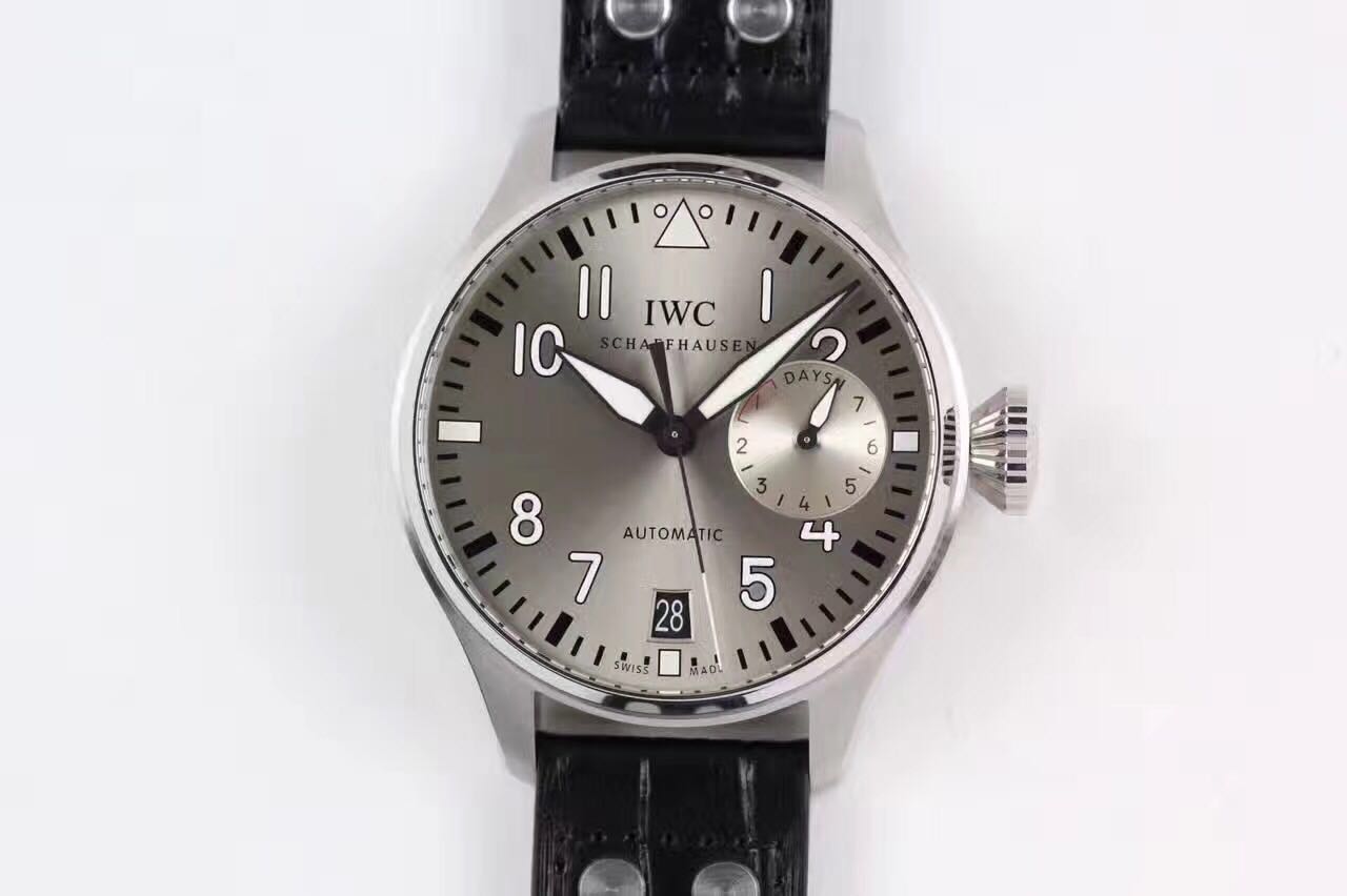 ZF공장 IWC 빅파일럿 플리거 실버 IWC Big Pilot Fliegeruhr Silver