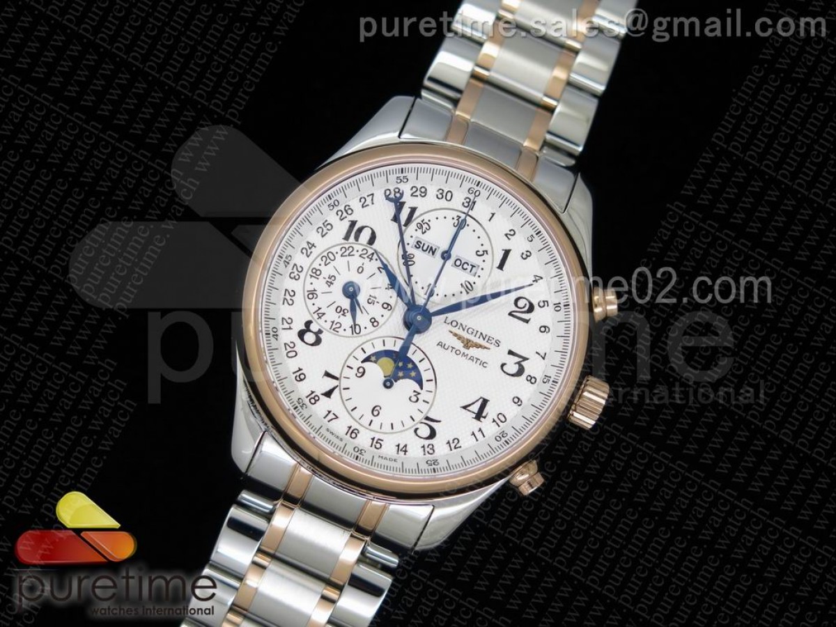 YL공장 론진 마스터 컬렉션 문페이즈 Longines Master Collection Moon Phase 스틸 콤비 V2