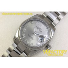 BP공장 롤렉스 데이저스트 스틸 그레이 로만 다이얼 Rolex DateJust SS&Gray Roman Dial 브레스렛 V2