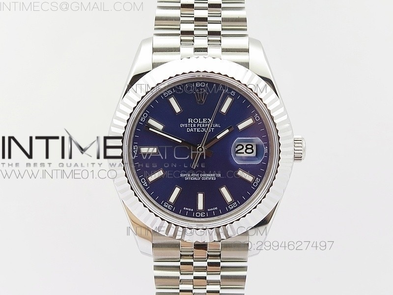 BP공장 V2 롤렉스 데이저스트2 스틸 블루다이얼 바인덱스 Rolex DateJust2 SS&Blue Dial Bar Index 신형브레스렛