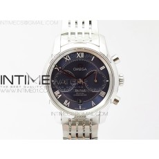 OM공장 오메가 드빌 크로노그래프 스틸 블루다이얼 브레이슬릿 DE VILLE CHRONOGRAPH SS  BLUE DIAL ON SS BRACELET A9300