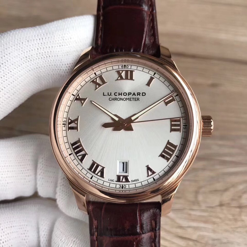 FK L.U.CHOPARD 168544-3002 로즈골드 실버다이얼