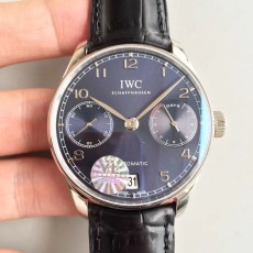 YL공장 IWC 포르투기저500710 세븐데이즈 부엉이 스틸 블루다이얼