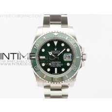 GM공장 롤렉스 904L 서브마리너 그린 데이트 SUBMARINER 116610 LV GREEN CERAMIC 904L GREEN DIAL ON SA3135