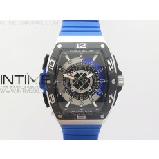 프랭크뮬러 콘퀴스타도르 스틸 블루컨셉 러버스트랩 CONQUISTADOR SS BLUE ON BLUE RUBBER STRAP MIYOTA 8215