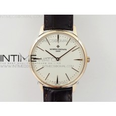 MK공장 바쉐론콘스탄틴 패트리모니 로즈골드금장 화이트다이얼 가죽스트랩 PATRIMONY 81180 RG WHITE DIAL ON BROWN LEATHER MIYOTA 9039