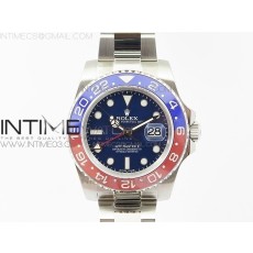 DJ공장 롤렉스 GMT마스터2 BLRO 펩시 블루다이얼 브레이슬릿GMT MASTER II 116719 BLRO REAL RED/BLUE SS BLUE DIAL ON BRACELET A2836