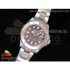 GM공장 롤렉스 요트마스터1 로즈골드콤비 브라운다이얼 브레이슬릿 Yacht-Master 116621 YG Wrapped  Brown Dial on SS/RG Bracelet SA3135