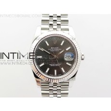 DJ공장 롤렉스 데이저스트41 스틸 다크로듐다이얼 플루티드 쥬빌레브레이슬릿 DATEJUST 41 126334 904L SS GRAY DIAL ON JUBILEE BRACELET A2824