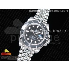 V9공장 롤렉스 서브마리너 블랙 904L 쥬빌레브레이슬릿 Submariner 116610 LV Green Ceramic 904L 1:1 Best Edition on SS Jubilee Bracelet SA3135