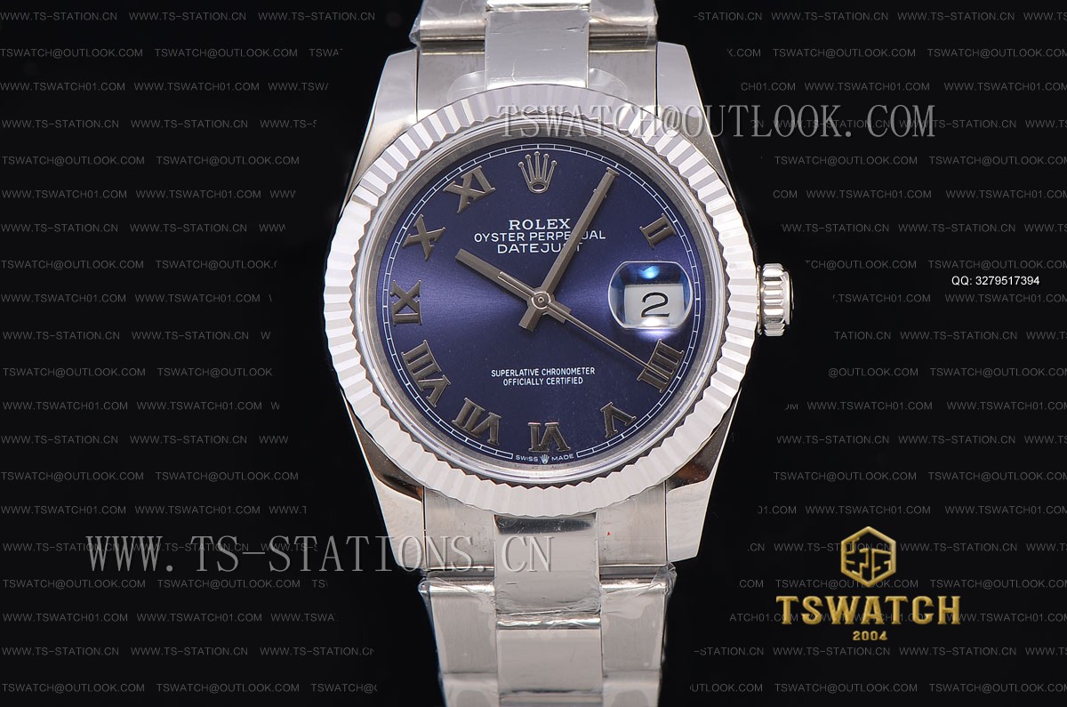 BP공장 데이저스트 36MM 블루다이얼 브레이슬릿 Datejust 36mm BP High Grade Blue Dial SS Bracelet A2813