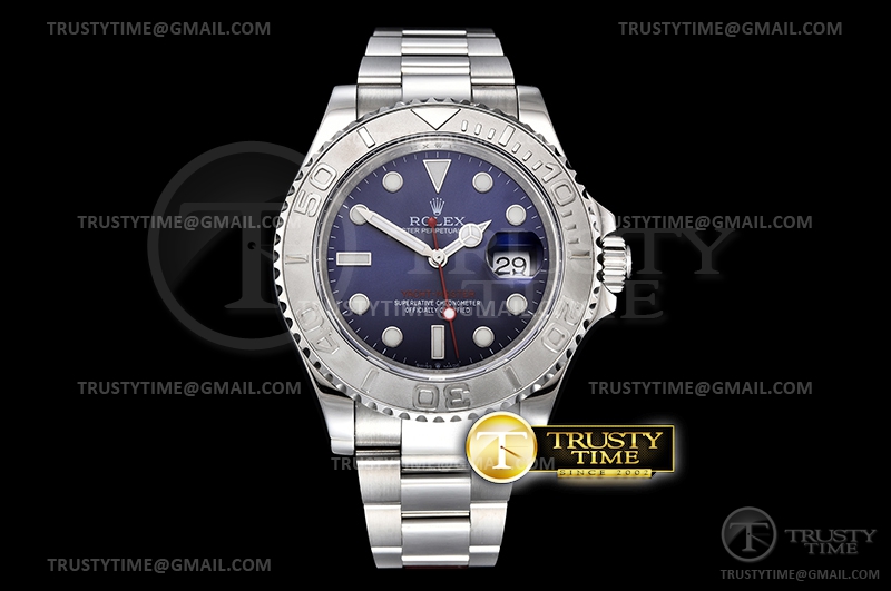 GM공장 롤렉스 요트마스터 블루다이얼 브레이슬릿 YachtMaster 116622 40mm 904L SS/SS Blue GMF A3235