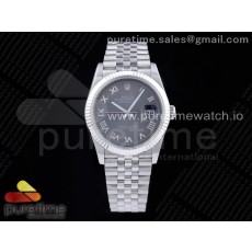 GM공장 롤렉스 데이저스트 36 블랙다이얼 브레이슬릿3235 DateJust 36 SS 126234 904L Steel Black Dial Roman Markers on Jubilee Bracelet SA3235