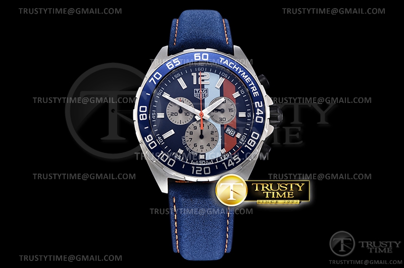 XT공장 F1 블루다이얼 쿼츠 Tag F1 Chrono SS/LE Blue XTF Swiss Qtz