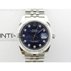 BP공장 롤렉스 데이저스트 41 블루다이얼 브레이슬릿3235 DateJust 41 126334 SS New Version Blue Crystal Markers Dial on Jubilee Bracelet