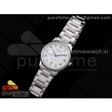 KZ공장 마스터컬렉션 화이트다이얼 브레이슬릿 Master Collection SS White Textured Dial on SS Bracelet A2892