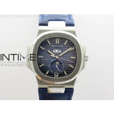 GR공장 V2 노틸러스 애뉴얼캘린더 블루다이얼 가죽스트랩 NAUTILUS 5726 SS GRF 1:1 BEST EDITION BLUE DIAL WORKING ANNUAL CALENDARON BLUE LEATHER STARP A.324 V2