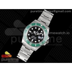 EW공장 롤렉스 서브마리너 41 신형 그린 3235 Submariner 41mm 126610 LV Kermit EWF Black Dial on SS Bracelet A3235