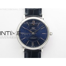 MK공장 포르토피노 블루다이얼 가죽스트랩 Portofino IW459402 SS MKS 1:1 Best Edition Blue Dial on Blue Leather Strap Miyota 9015