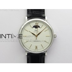 MK공장 포르토피노 화이트다이얼 가죽스트랩 Portofino IW459402 SS MKS 1:1 Best Edition White Dial on Black Leather Strap Miyota 9015