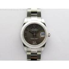 BP공장 롤렉스 데이저스트 31 그레이다이얼 2813무브 21600진동 Datejust 31mm 278273 SS BP Best Edition Gray Roman Markers Dial on Oyster Bracelet