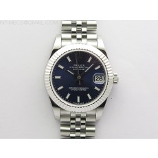 BP공장 롤렉스 데이저스트 31 블루다이얼 2813무브 21600진동 Datejust 31mm 278271 SS BP Best Edition Blue Stick Markers Dial on Jubilee Bracelet