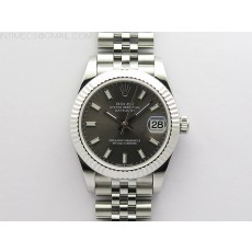 BP공장 롤렉스 데이저스트 31 그레이다이얼 2813무브 21600진동 Datejust 31mm 278271 SS BP Best Edition Gray Sticks Markers Dial on Jubilee Bracelet