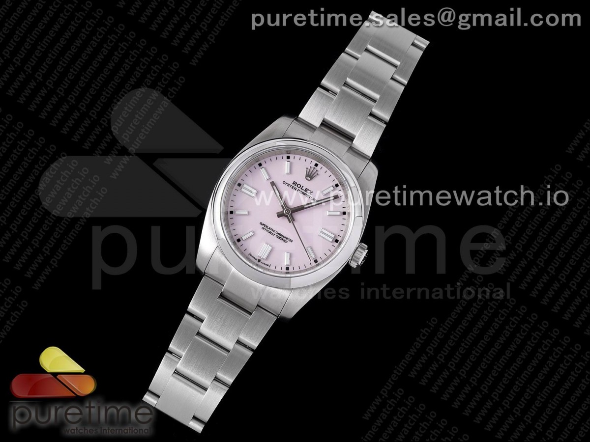 KR공장 오이스터 36미리 핑크다이얼 2824 Oyster Perpetual 126000 36mm KRF 1:1 Best Edition 904L Steel Pink Dial A2824