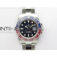 RO공장 펩시 블루다이얼 GMT Master II 126719 BLRO Red/Blue Ceramic 316L Steel ROF Best Edition Blue Dial on SS Bracelet A3186