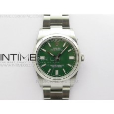 BP공장 롤렉스 오이스터퍼페츄얼 36미리 그린다이얼 2813 Oyster Perpetual 36mm 126000 BP Best Edition Green Dial on SS Bracelet