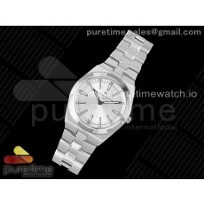 V8F공장 오버시즈 화이트다이얼 Overseas Ultra-Thin 2000V V8F Best Edition White Dial on SS Bracelet A1120